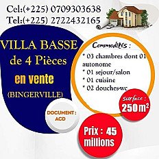 MAISON A VENDRE