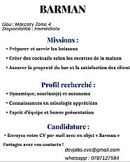 OFFRE D'EMPLOI