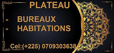 PLATEAU: HABITATIONS & BUREAUX